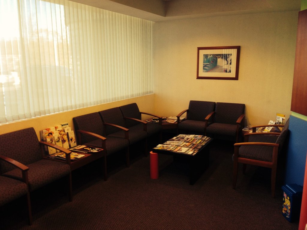 Smithtown office waiting room