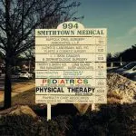 Smithtown office sign
